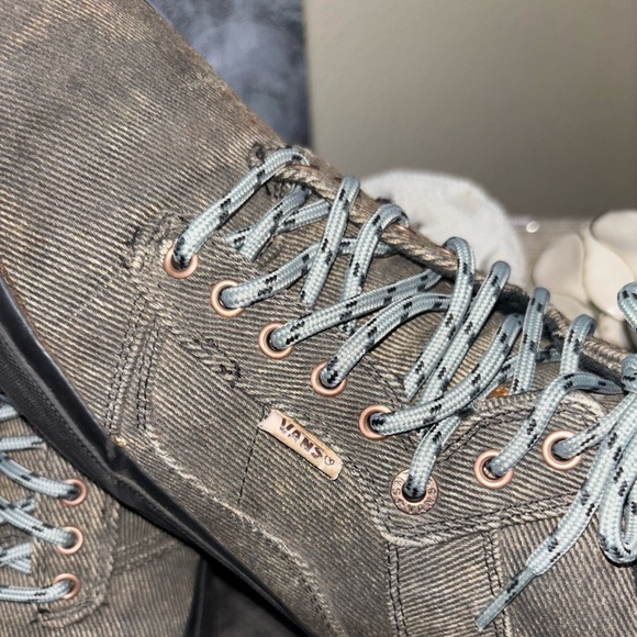 Vans Bedford Acid Denim Black Men's Skateboarding Shoes - Picture 4 of 12